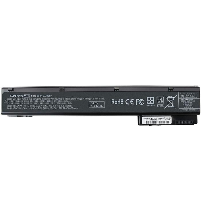 JPking VH08XL VH08 Batteria per für HP EliteBook 8560w 8570w 8760w 8770w Mobile Workstation HSTNN-LB2Q HSTNN-IB2Q HSTNN-I93C 632425-001 632427-001 632113-151 632114-151 HSTNN-IB2P HSTNN-LB2P